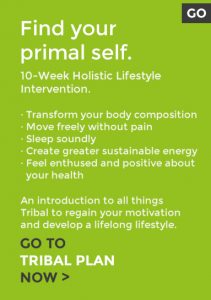 10-Week Holistic Lifestyle Intervention. · Transform your body composition · Move freely without pain · Sleep soundly · Create greater sustainable energy · Feel enthused and positive about your health An introduction to all things Tribal to regain your motivation and develop a lifelong lifestyle.